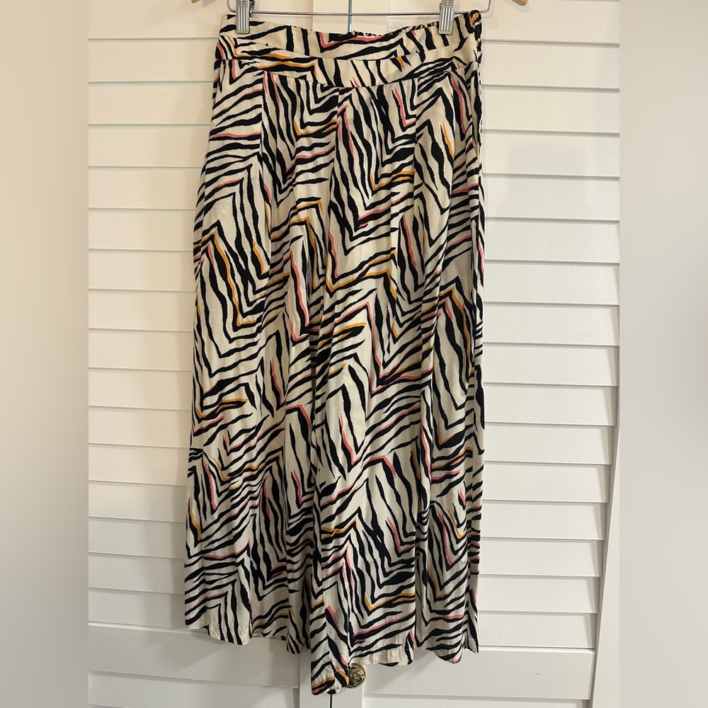 M&S Zebra Print Palazzo Pants